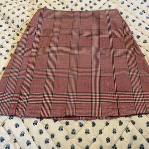 John Galt Plaid Skirt